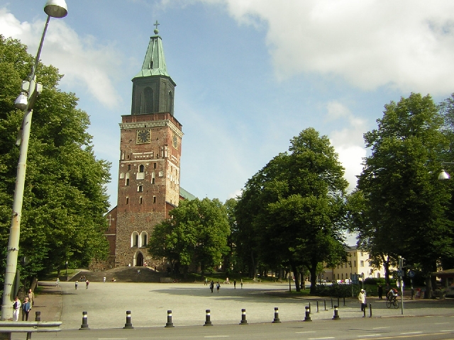 Turku - large protestant church