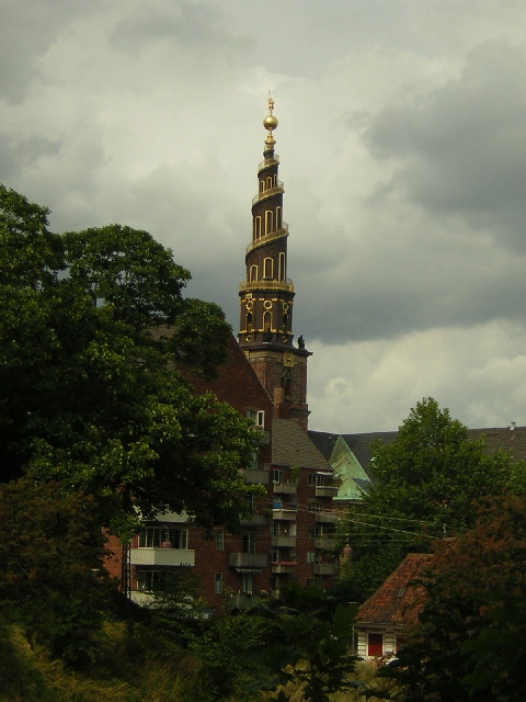 Copenhagen - A spiral church tower - unfortunately closed whilst we were there