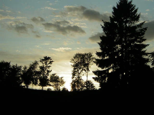 Mon - a nice walk on the first evening