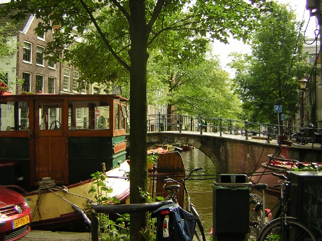 Amsterdam - it was the quieter canal streets of amsterdam I loved, the centre was way too busy and touristy!
