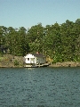 Helsinki - a summer house down on the waters edge on one of the islands