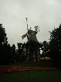 Bremen - a windmill and some flowers in a pascal triangle pattern (to see better check out the full set of bremen photos)